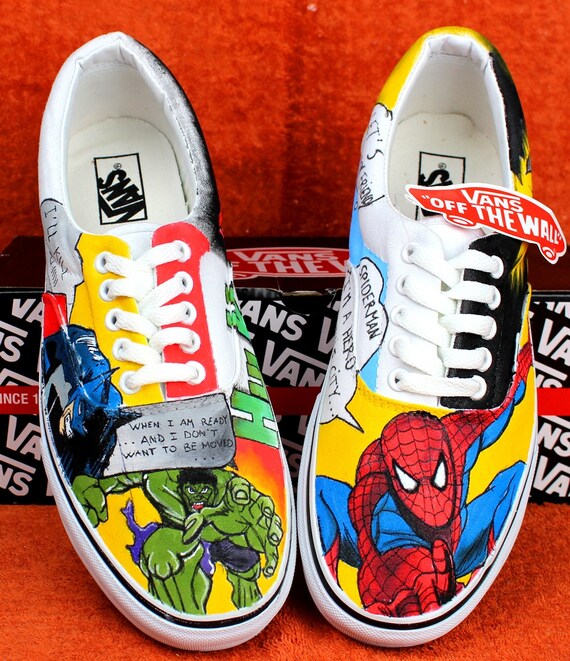 vans spiderman socks