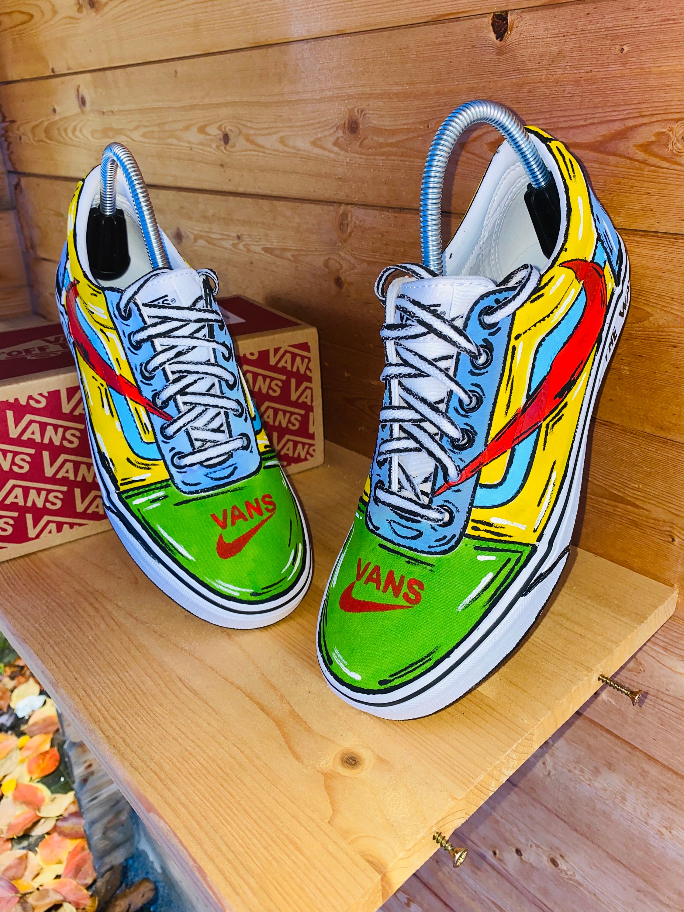 nike vans custom