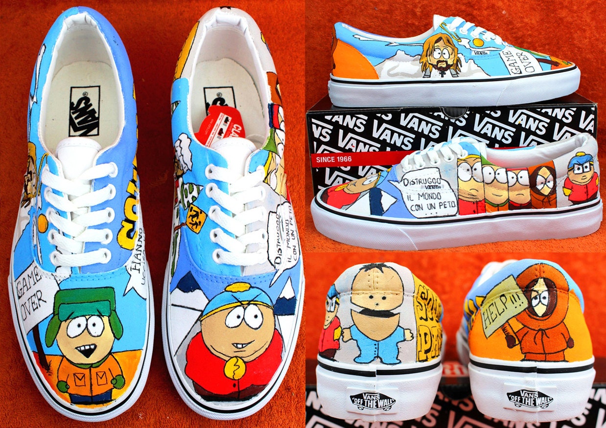VANS personalizzate South Park Scarpe dipinte a | Etsy Italia