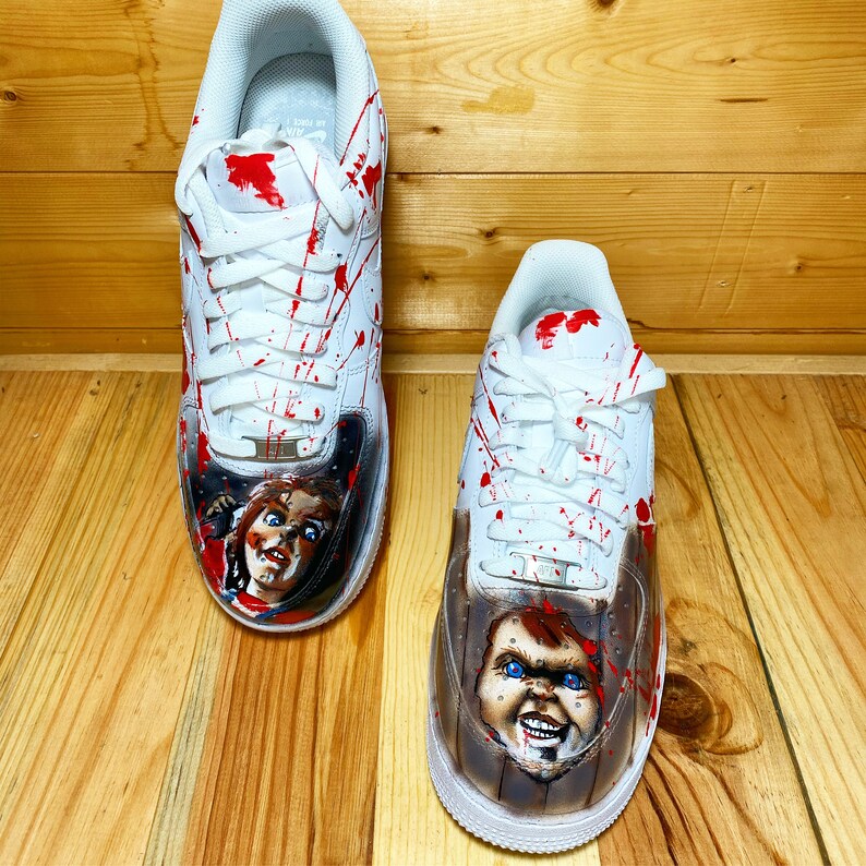custom air force 1 chucky