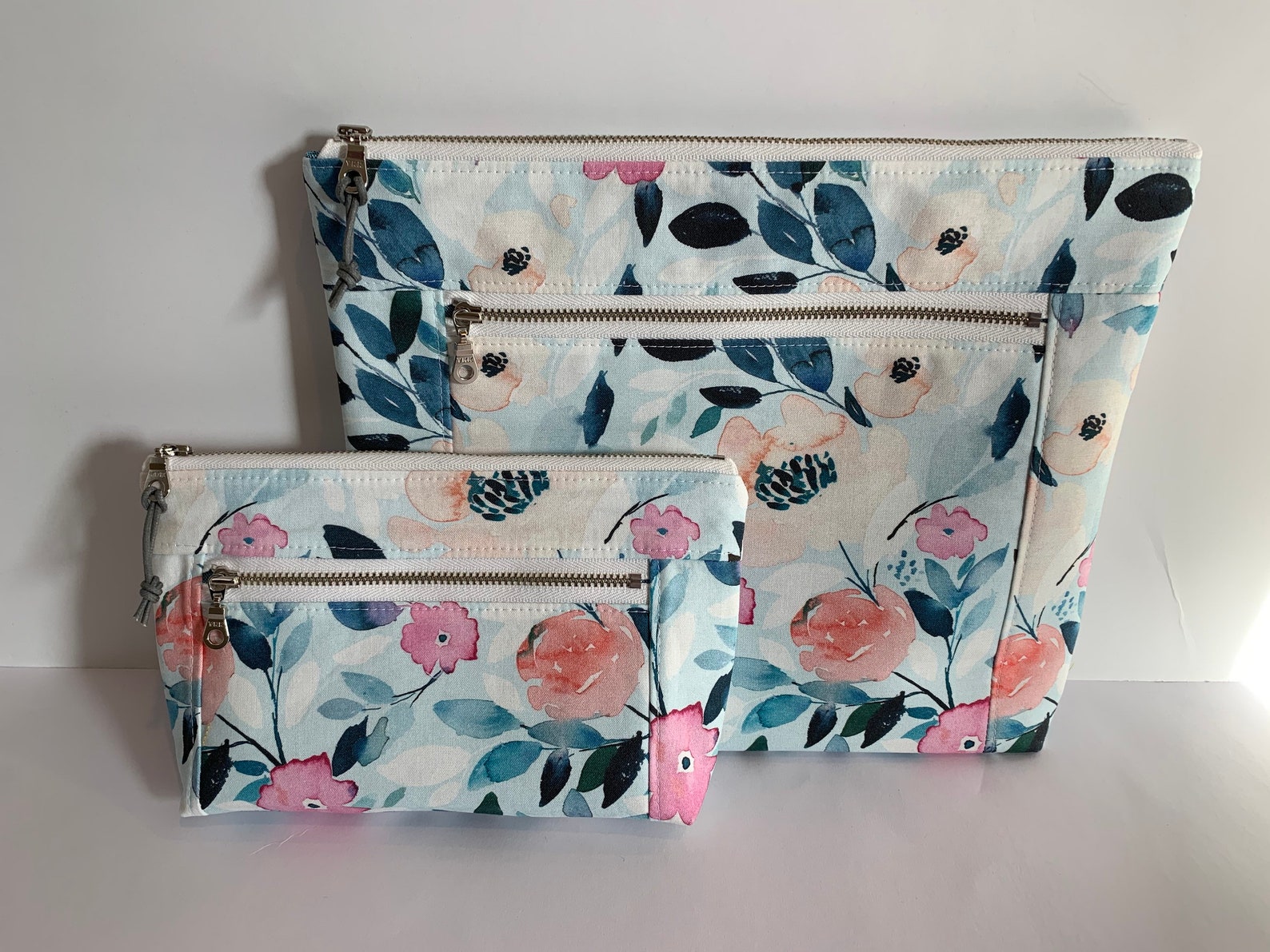 Planner Pouch Devon Pouch two zip pouch organizer Etsy