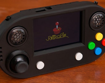 Retropie Handheld Fits In Your Pocket! Safe Shut Down Games 11,000