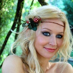 Alice in Wonderland - floral wreath, elf crown, wedding, bridal wreath, handmade | Miss Cherry Blossom