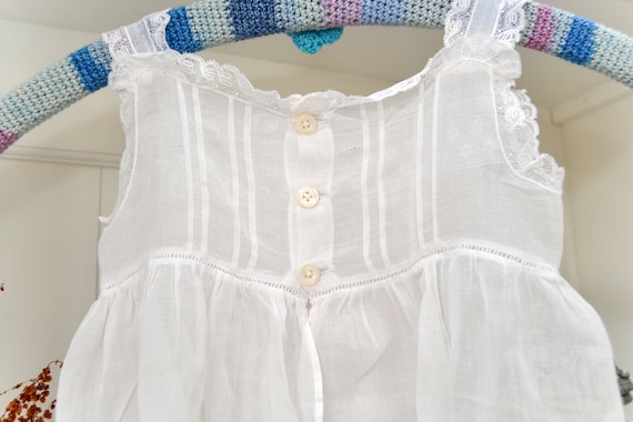 Original Vintage 1950 Baby Dress/ Christening Gow… - image 10