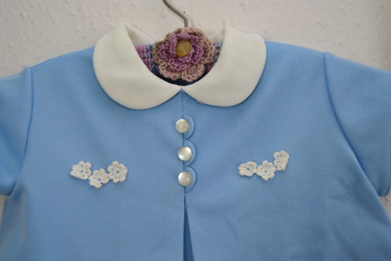 Original Vintage 1960 Baby Dress, made in Germany… - image 3