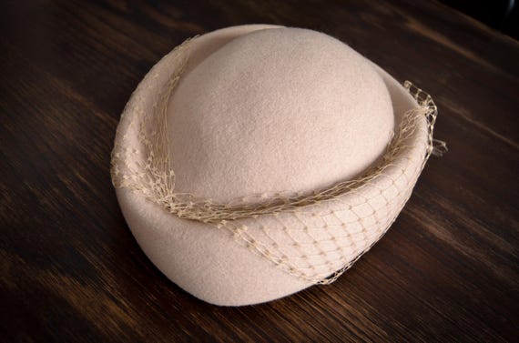 Vintage hat Light brown Vintage Light Brown Stetson Felt Hat 22.25 Inches Size 7.125  main image 4