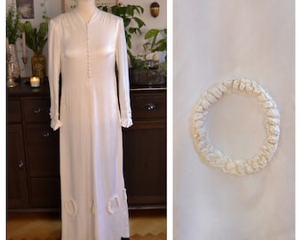 Antique Original 1920 Vintage Wedding Dress, made in Germany, XS | US 6 | UK 8, 30s Bridal Dress