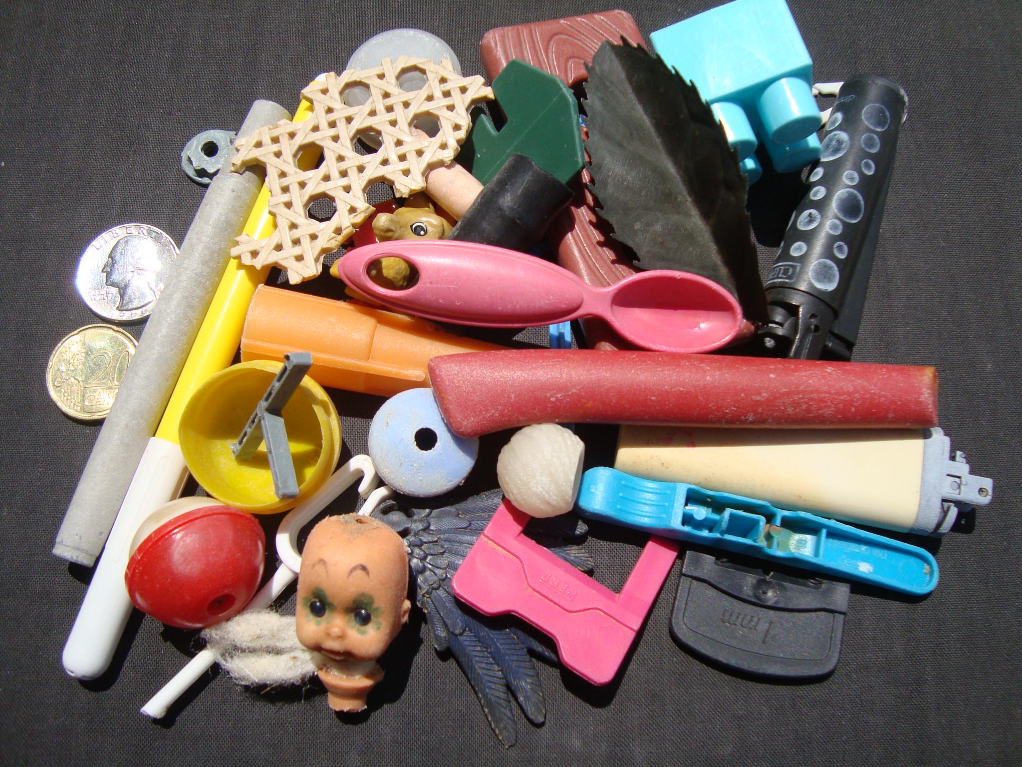 Plastic Like Object Ocean Plastic - Beach Plastic - Found Objects - One-of-a-kind ...