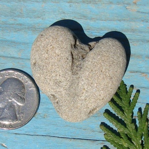 Heart Shaped Sea Stone - Natural - Rare Beach Find - Unique Sea Stone - Gift from Italy - Collectible