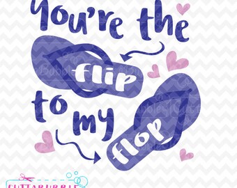 Eres la tapa a mi fracaso - flip flop cita - SVG cortar archivo PNG + DXF para camafeo de silueta, etc. de Cricut.