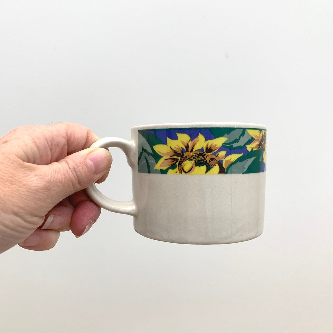 Vintage Stoneware Mugs Set of 4 Majesticware by Sakura Etsy