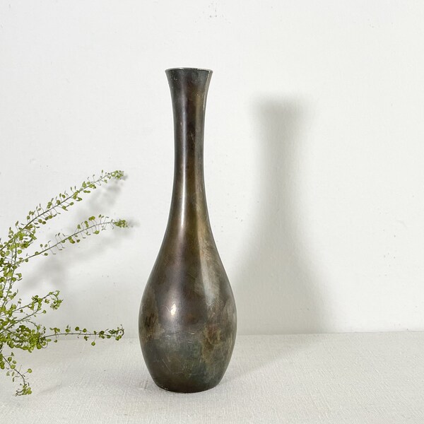 Metal Single Stem Vase Etsy