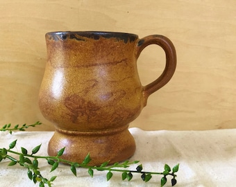 Vintage Mc Coy Pottery Mug Canyon Mesa | Pottery Coffee Mug | Stoneware Mug