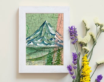 Mt. Jefferson - Fine Art Print, Oregon Cascade Mountains