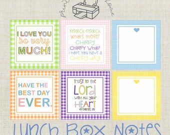 Lunch Box Notes- Digital Download