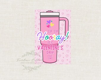 Sip Sip Hooray Tag- INSTANT DOWNLOAD-