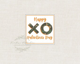 Boys Camo XO Valentine