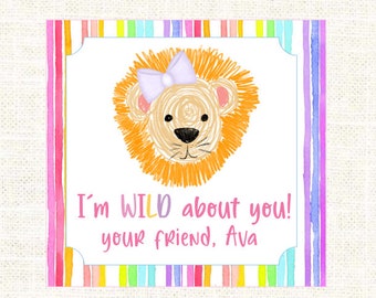 Wild About You! Animal Valentine