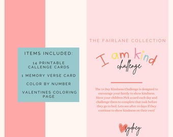 14 Day Kindness Challenge- Family Kindness Challenge