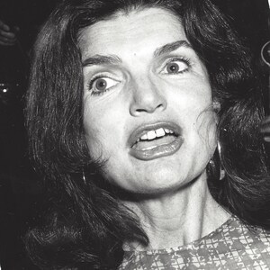 Jacqueline Kennedy, 1974, Genuine Press Photo by Peter Gould, Washington, DC