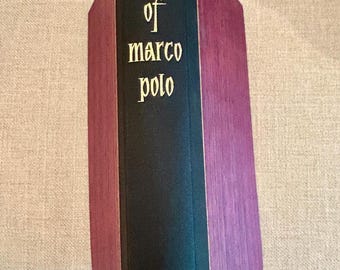The Travels of Marco Polo Folio Society 1968 Illustrated Hardcover Travel History No Slipcase