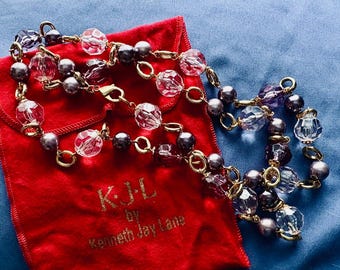 Dazzling Statement Necklace: A Kenneth Jay Lane Masterpiece