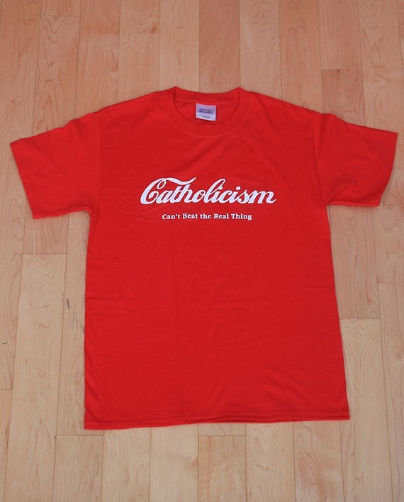 Catholic Christian Coke T-shirt - Etsy