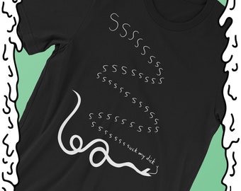 SSSsssuck mijn D - Snake - Shirt