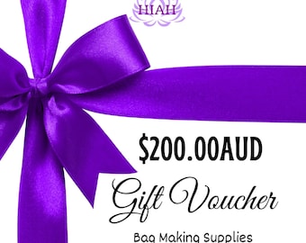 200.00 Dollar Gift Voucher