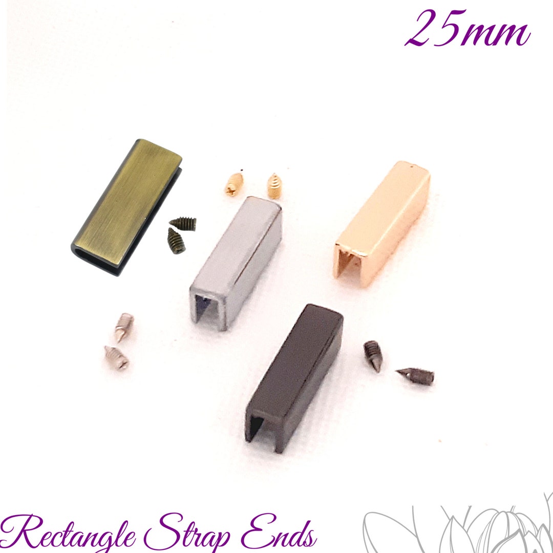 25mm Rectangle Strap Ends for Bag Straps | Strap Hardware - Etsy