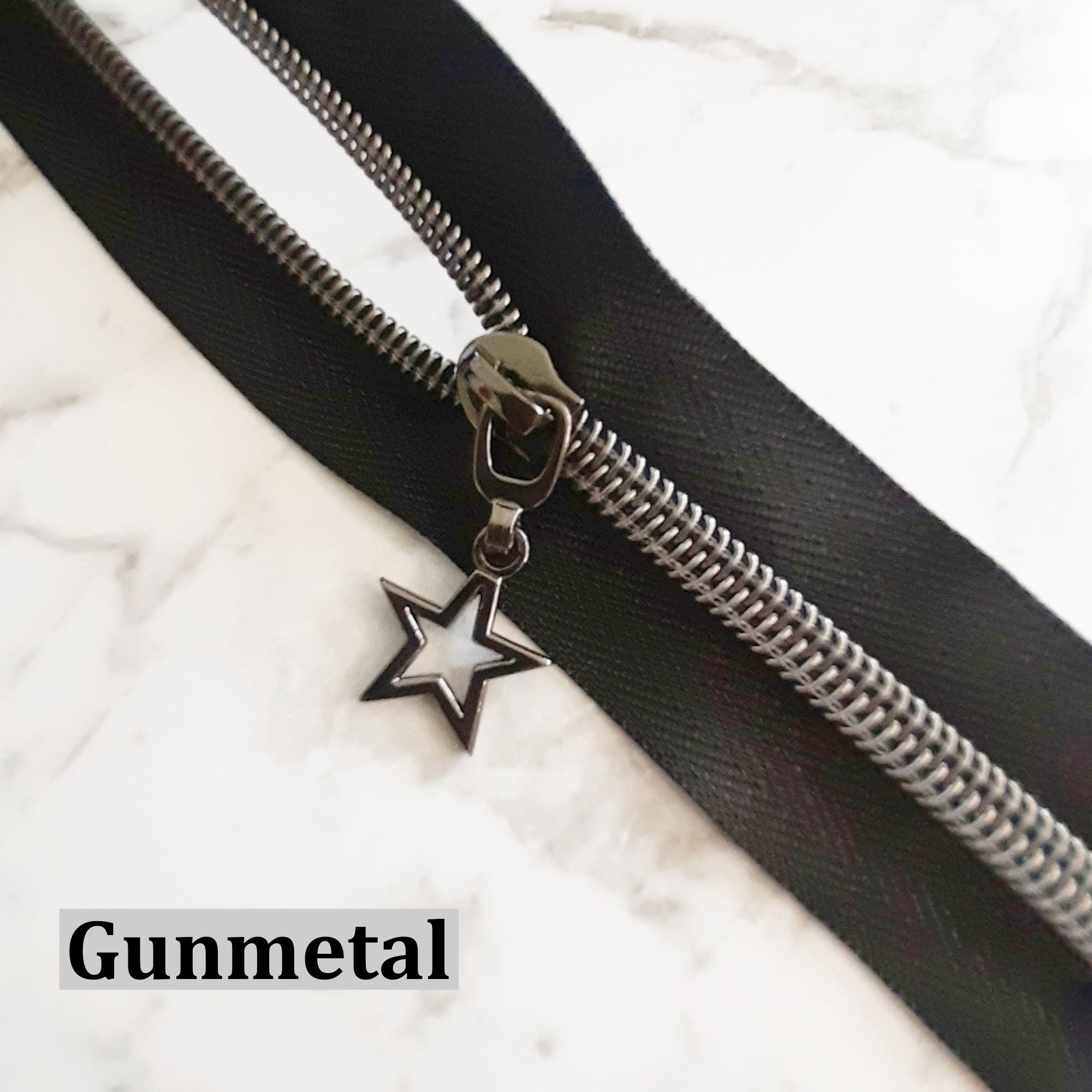 Zipper Slider 5 2pk Christmas Star Shaped Zipper Pull 5 Etsy Australia