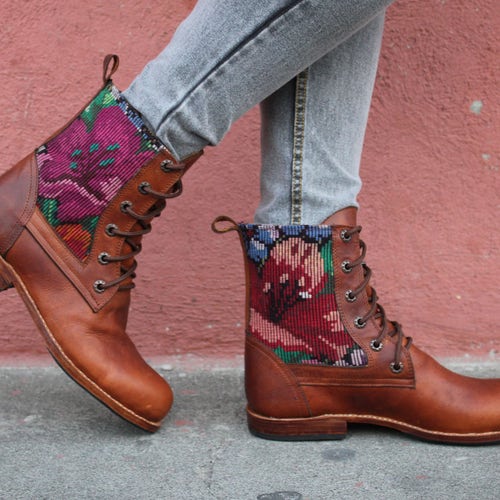 lace combat boots womens