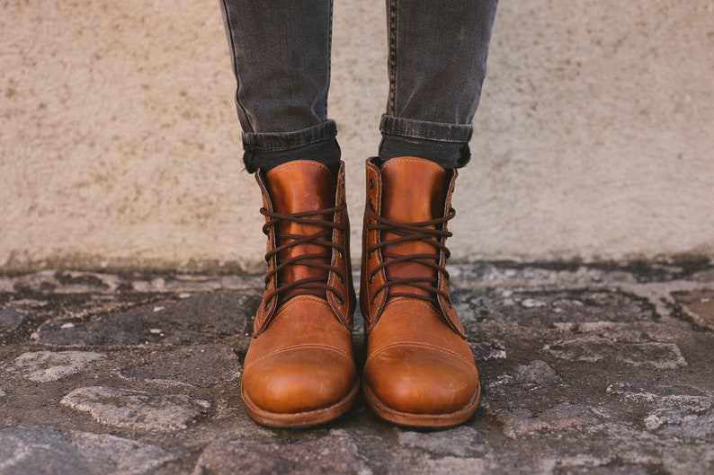 lace up leather ankle boots womens