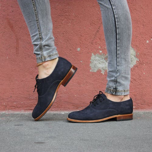 women oxford platform