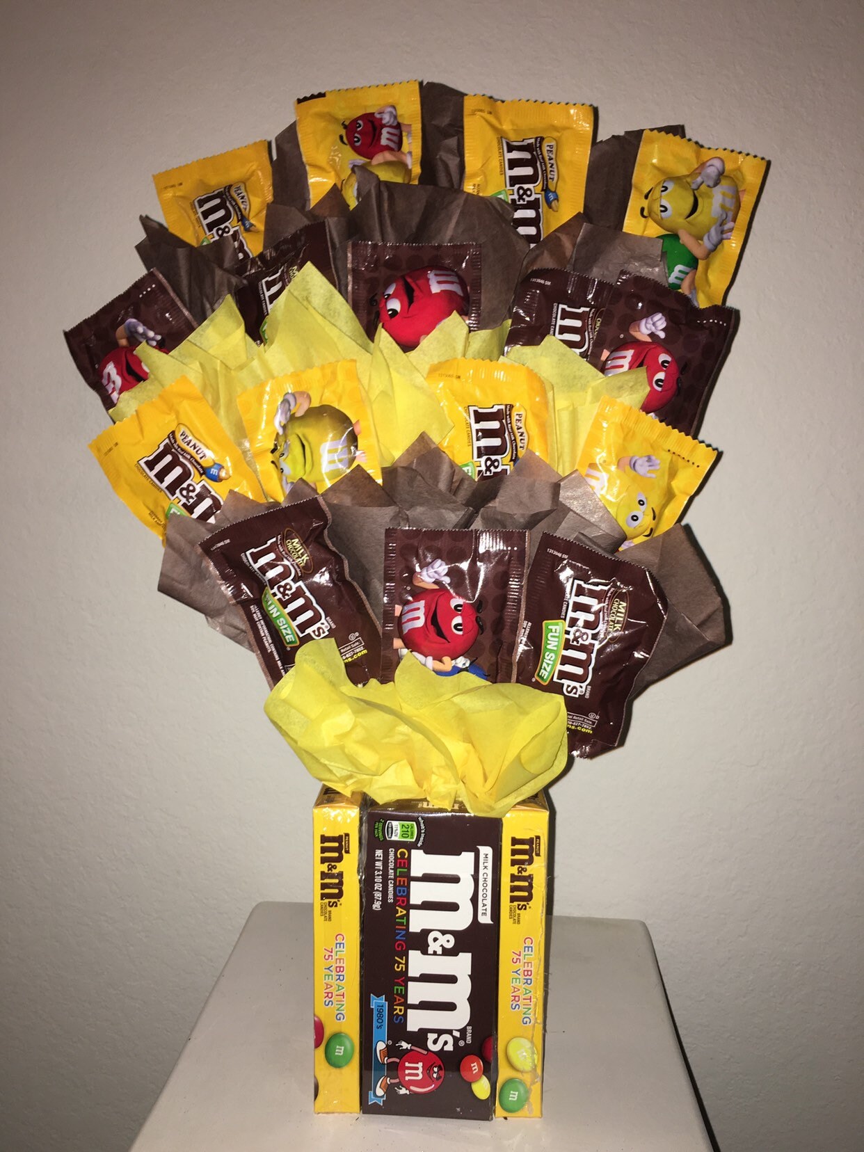 M&M bouquet Etsy