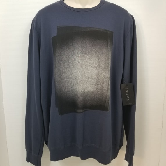Ombre couches du coton bio ras du couches cou pull sweat bleu taille XL USA vestige hommes neuf a779a2 Ombre couches du coton bio ras du couches cou pull sweat bleu taille XL USA vestige hommes neuf a779a2