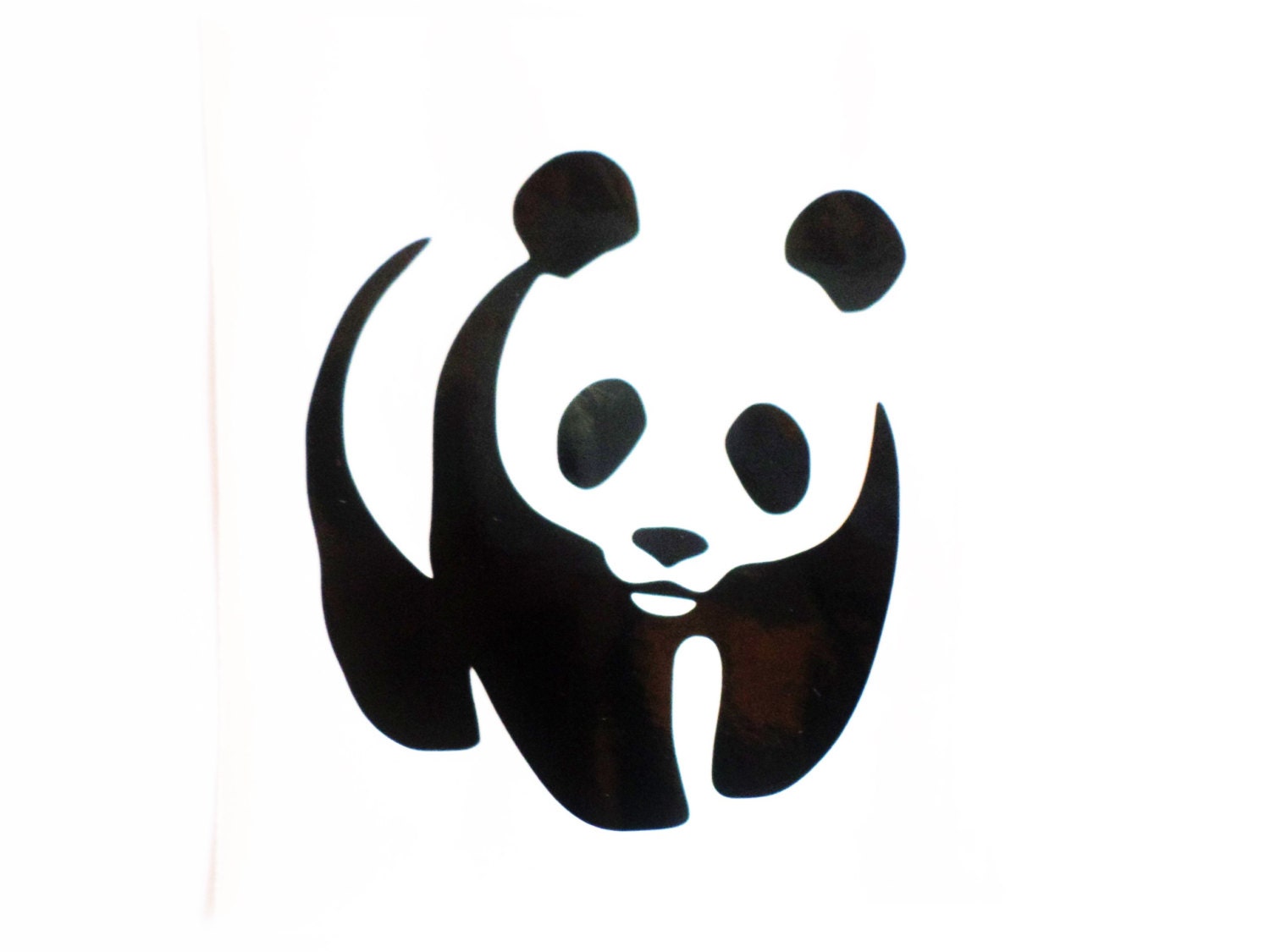 Panda Decal Panda Sticker Panda Bear Decal Vinyl Decal Car Etsy