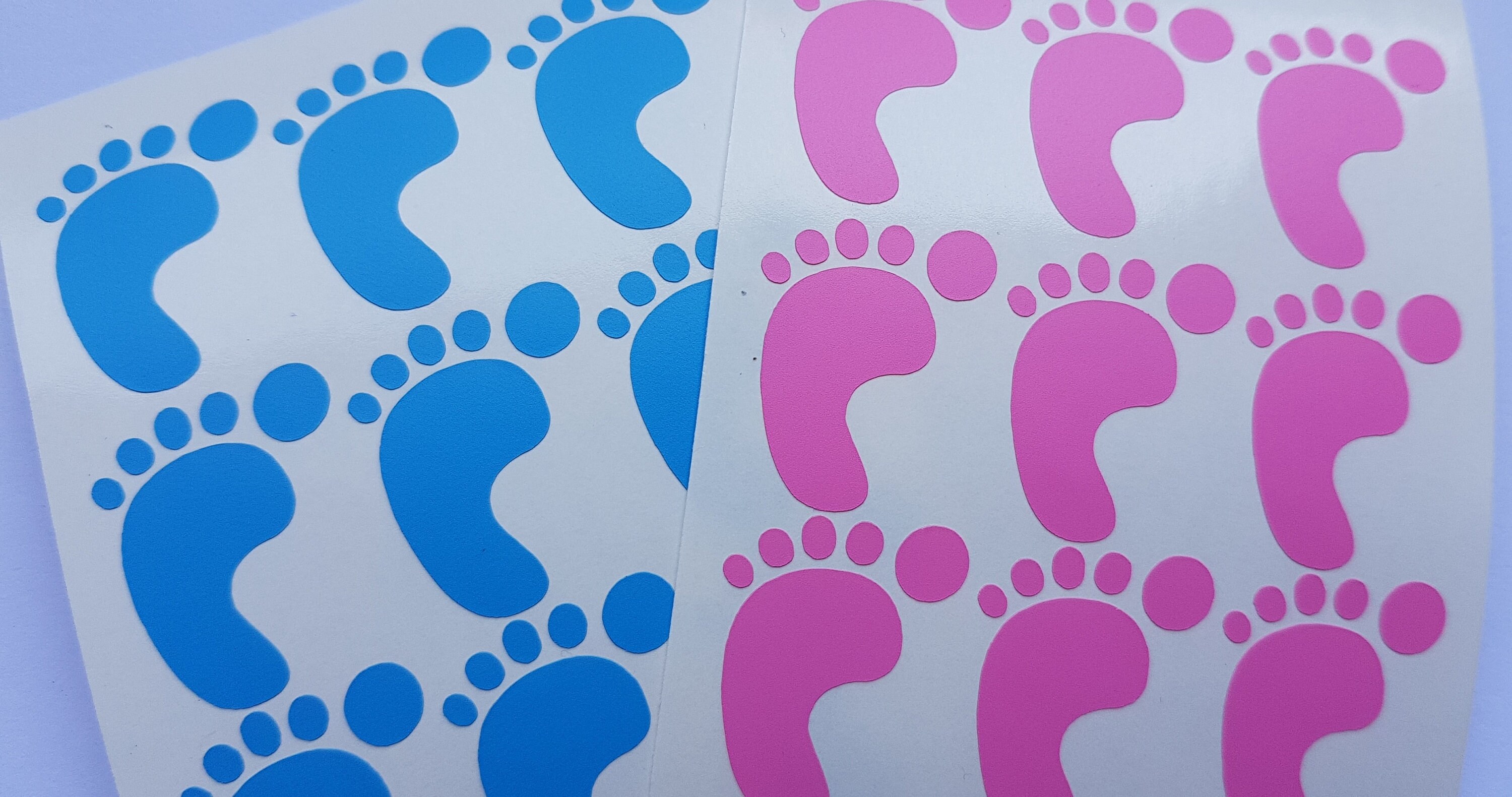 25 Footprints Stickers Feet stickers Foot stickers Pedicure Etsy