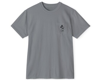 Favorite Mouse Garment-Dyed Pocket T-Shirt