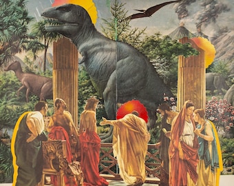 Jesus is Thrown to the Dinosaurs