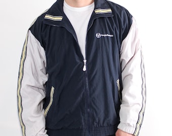Sergio Tacchini Vintage 90s Ski World Cup Jacket - Teal Blue