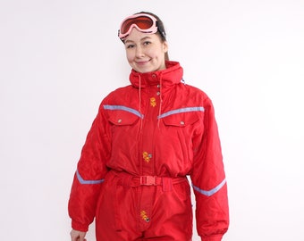Combinaison de ski vintage Taille femme XS S 36 Combinaison de ski