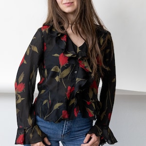 レディース early 2000s B.P.N Romantic frill Shirts
