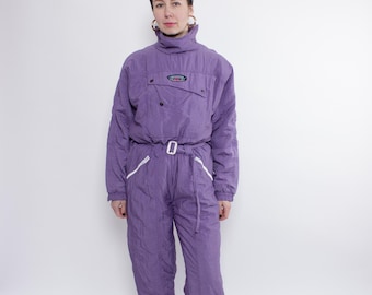 90年代レディーススキースーツ、ワンピーススキースーツ、80年代カラー