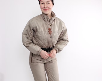 90年代レディーススキースーツ、ワンピーススキースーツ、80年代カラー