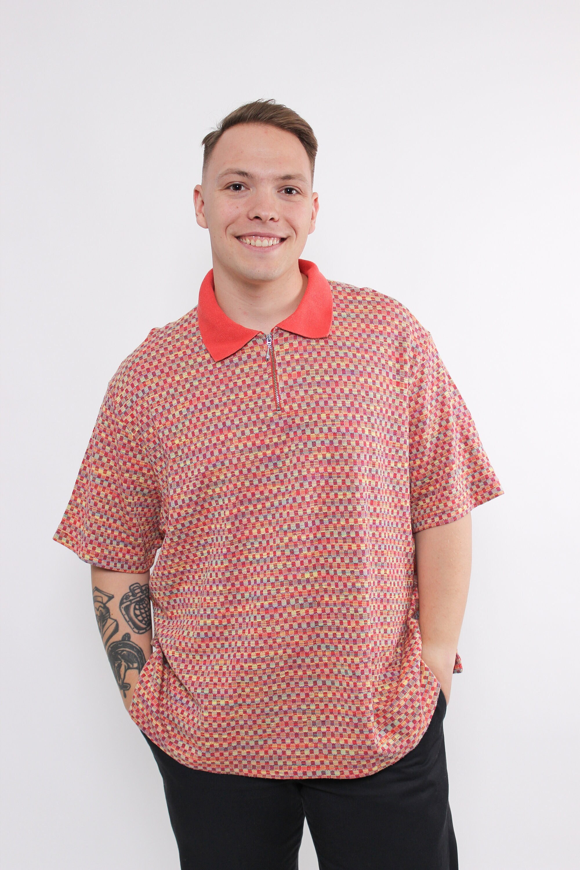 Vintage Knit Polo - Etsy Vintage Knit Polo - Etsy