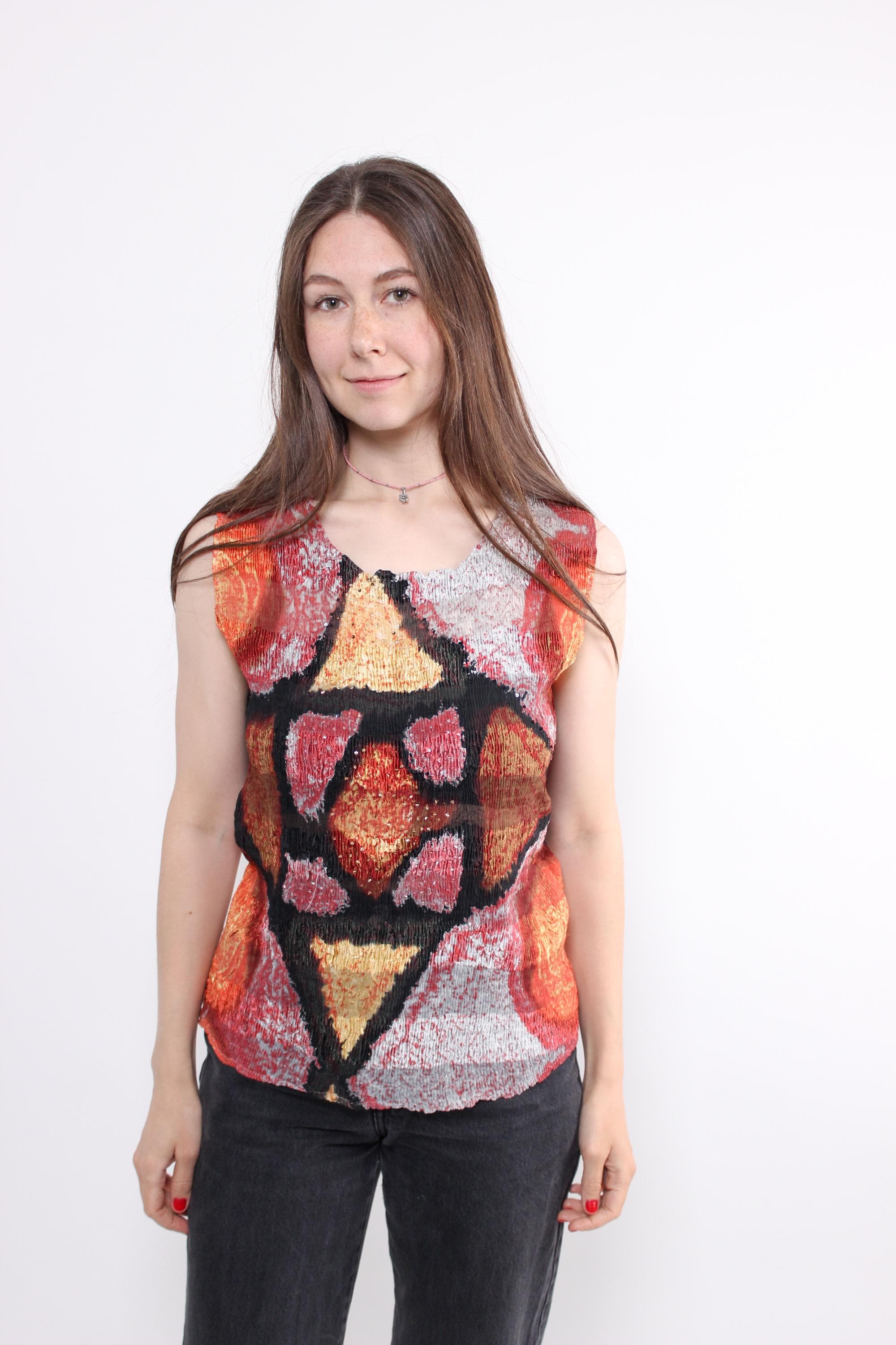 Stained Glass Blouse - Etsy Canada