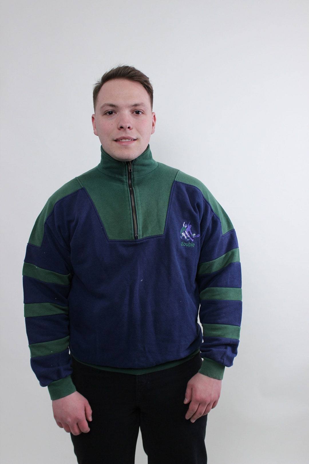90'S LOGO7 College Sweatshirt, Trainer, Men's M, Vintage / eaa392836