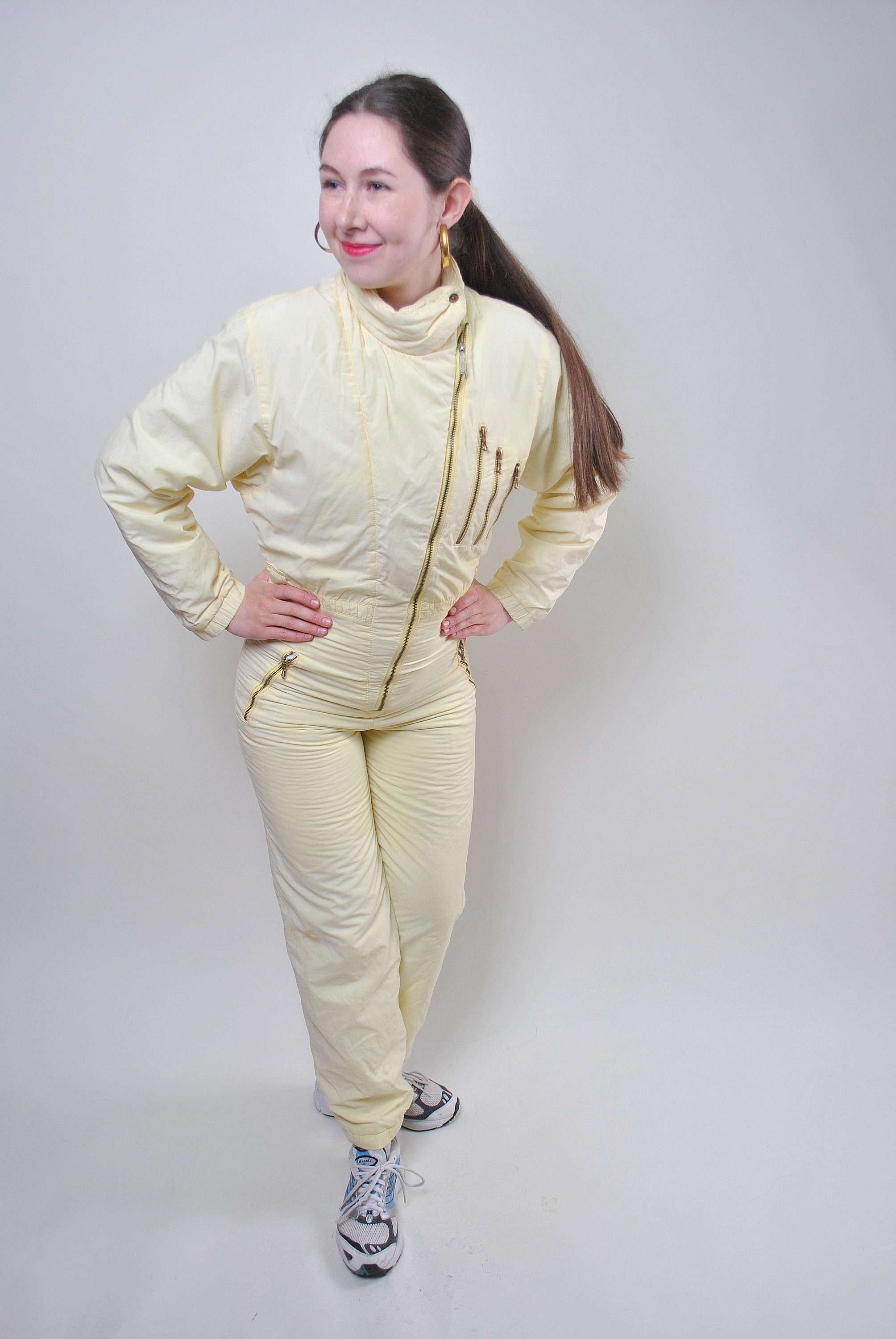 retro ski suit costume