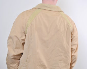 90s Minimalist Bomber, USA Made Jacket LARGE Size Casual